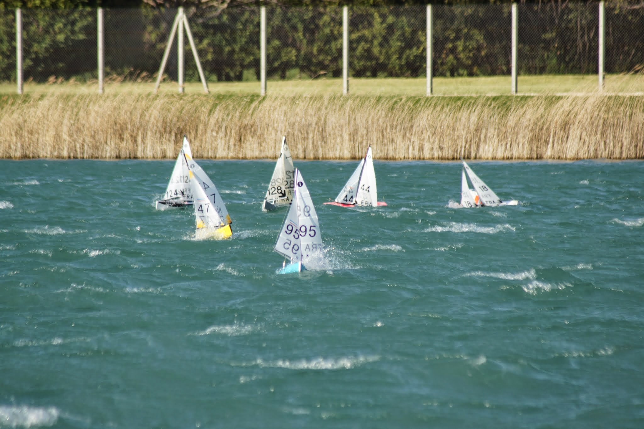 10e Tricastin Cup classe 1 mètre à Pierrelatte – 74 bateaux, 8 nations…et 2 ligériens sur le podium !
